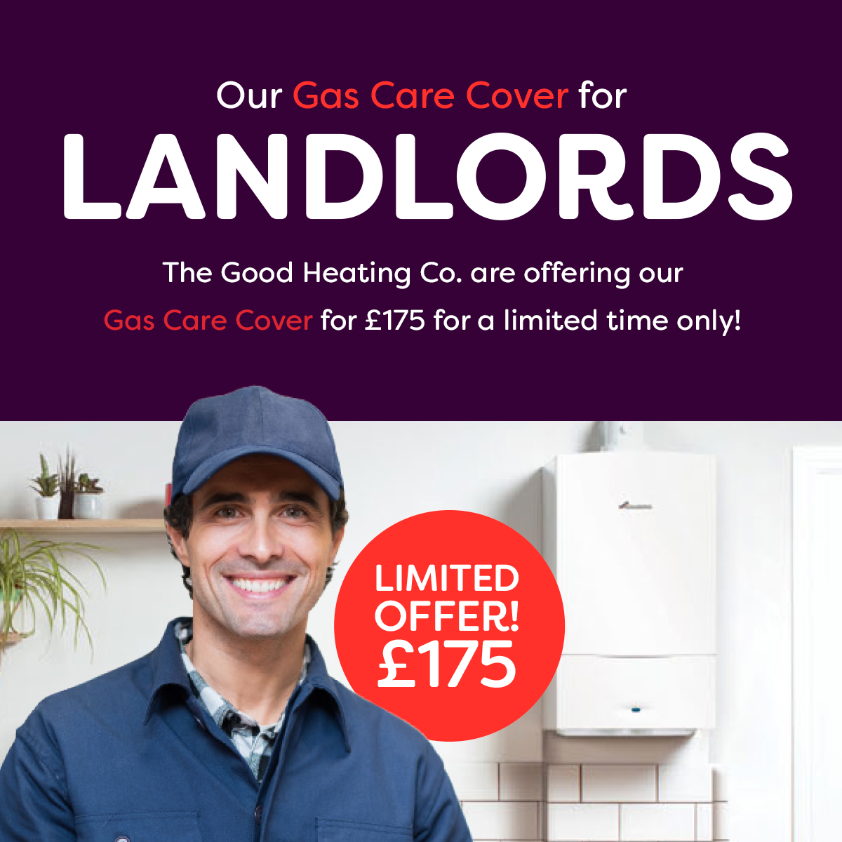 Learn about our Gas Care Cover offer for Landlords